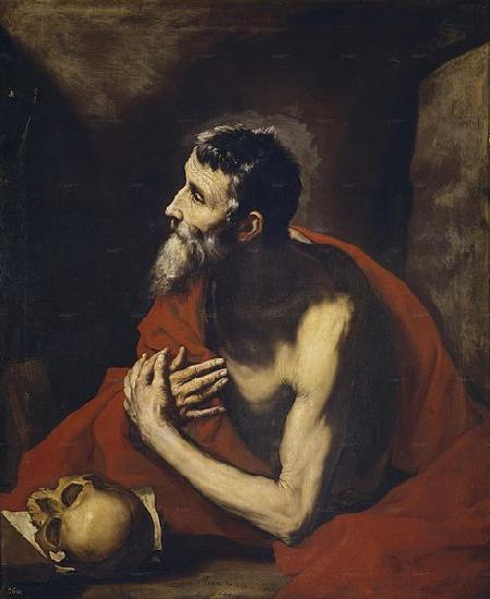 Jose de Ribera Hl. Hieronymus, San Jeronimo oil painting image